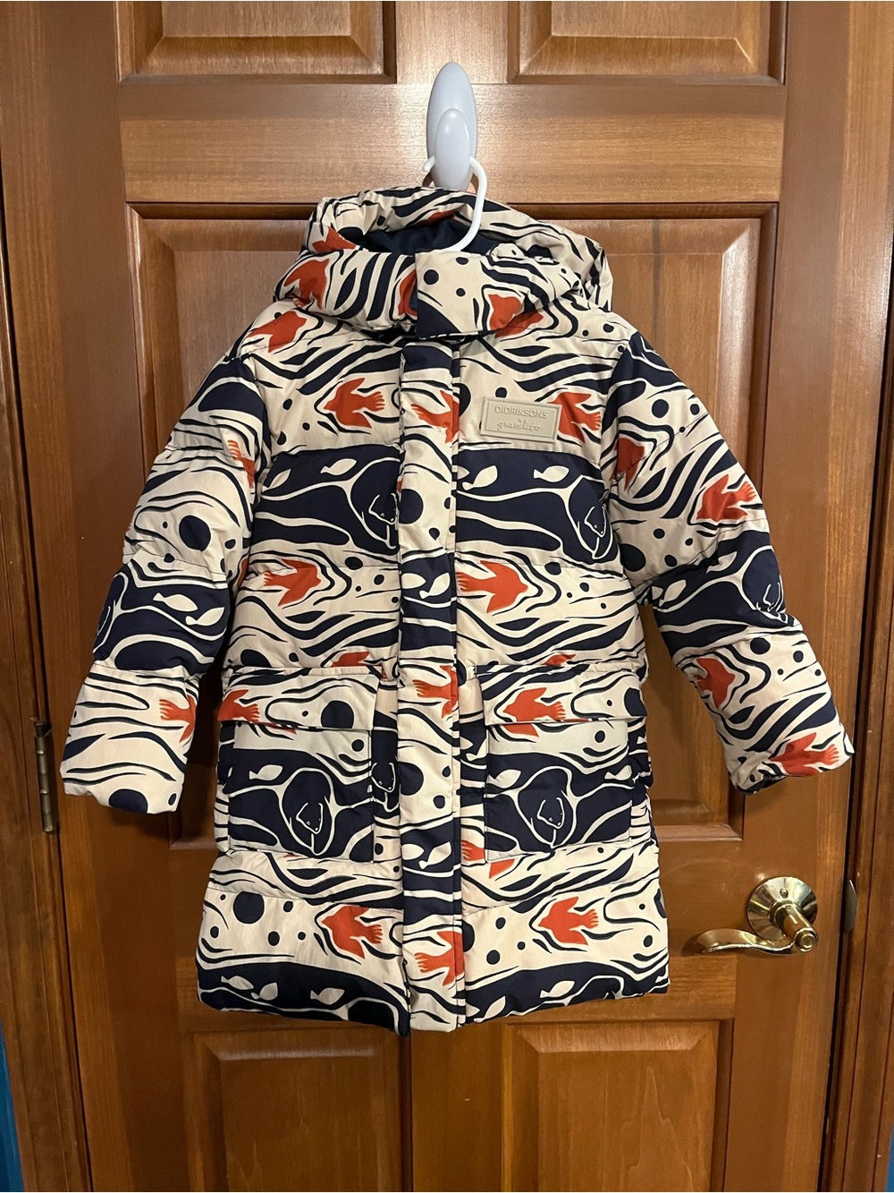 Didriksons puffer long coat